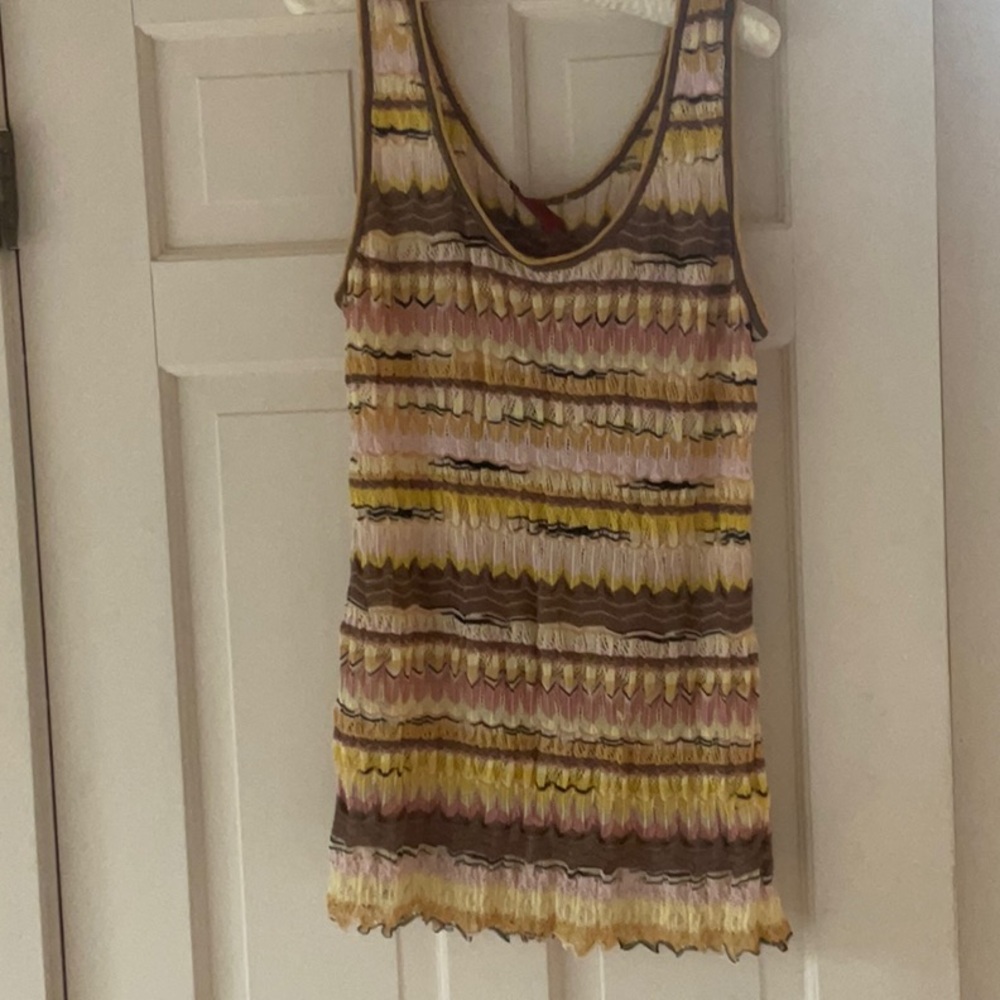 Missoni Multicolor Striped Tank Top